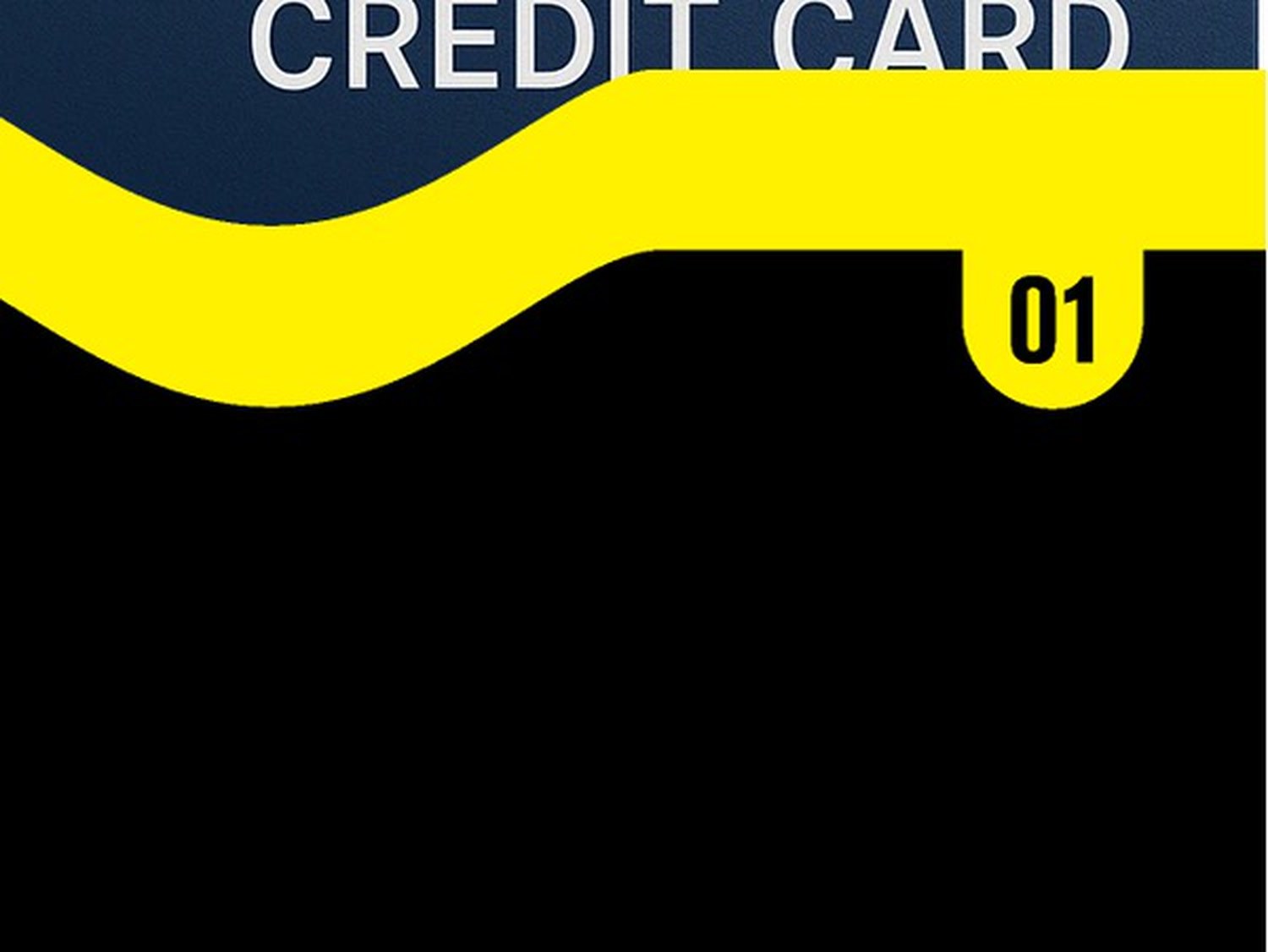 Close-up of the colour-numbered edge on an Alpine Rivers credit card sleeve, numbered 01 in yellow